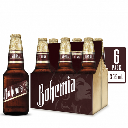 Cerveza Bohemia Oscura Botella 6x355ml